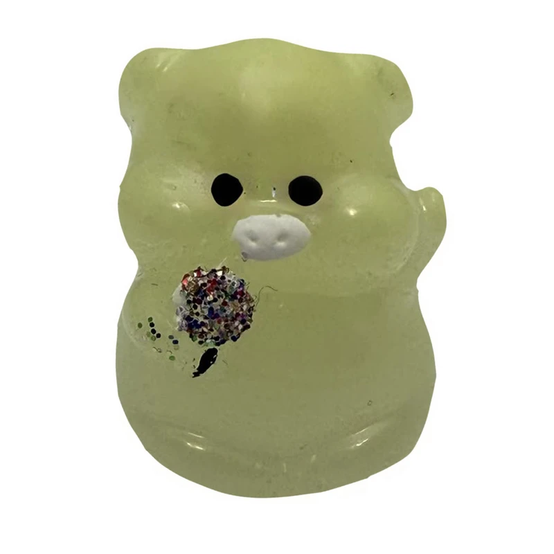 مجسمه رزینی طرح شب تاب مدل خرگوشی ناز