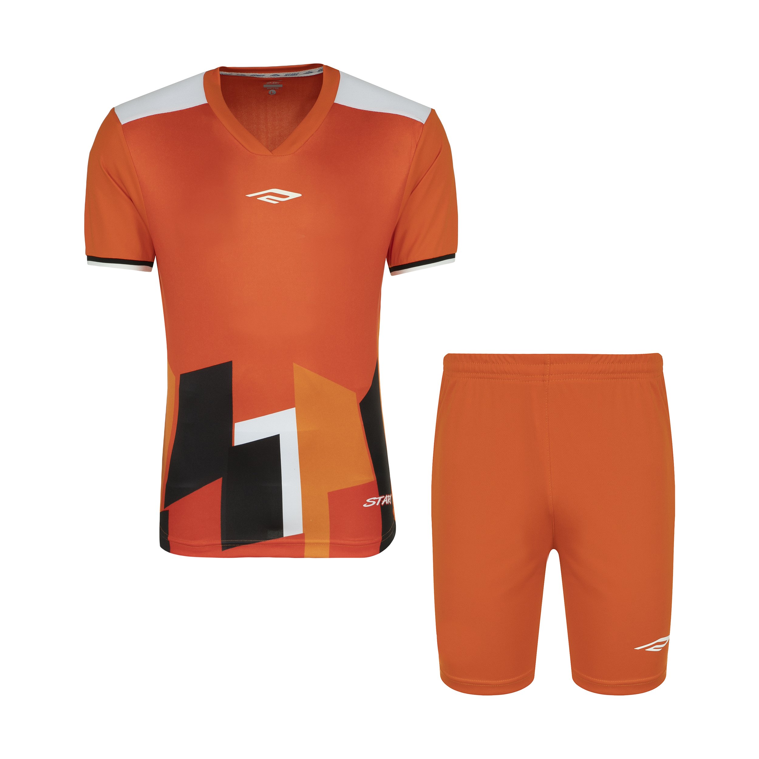 ست تی شرت و شلوارک ورزشی مردانه استارت مدل F1013-1
