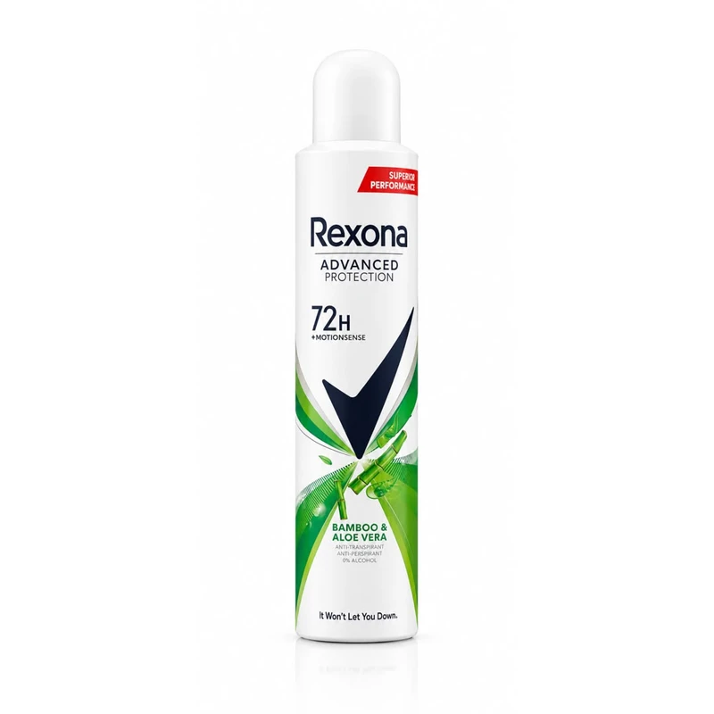 اسپری ضدتعریق رکسونا مدل Arg Protection Bamboo Aloe Vera حجم 200 میلی‌لیتر