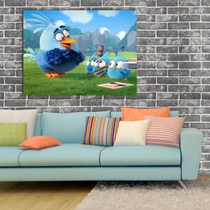 تابلو شاسی کودک مدل Angry Birds کد 5