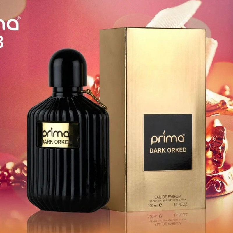 ادوپرفیوم پریما مدل TOMFORD BLACK ORKED حجم 100 میلی‌لیتر