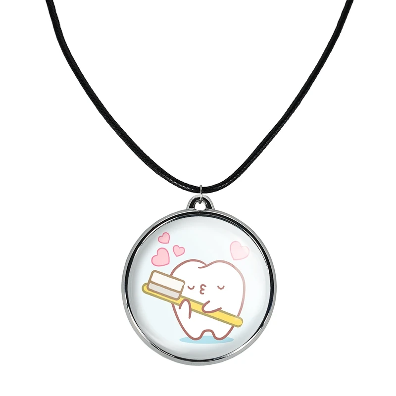 گردنبند خندالو مدل دندان و دندان پزشکی کودکانه کد 3678136782