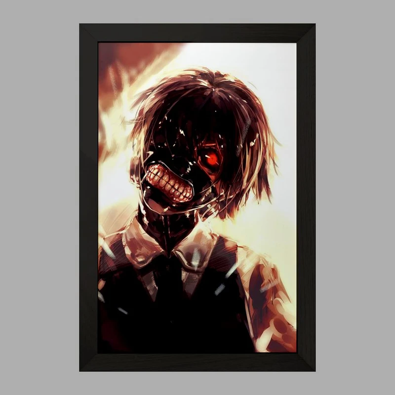 تابلو خندالو مدل کانکی کن انیمه توکیو غول Tokyo Ghoul  کد 11920