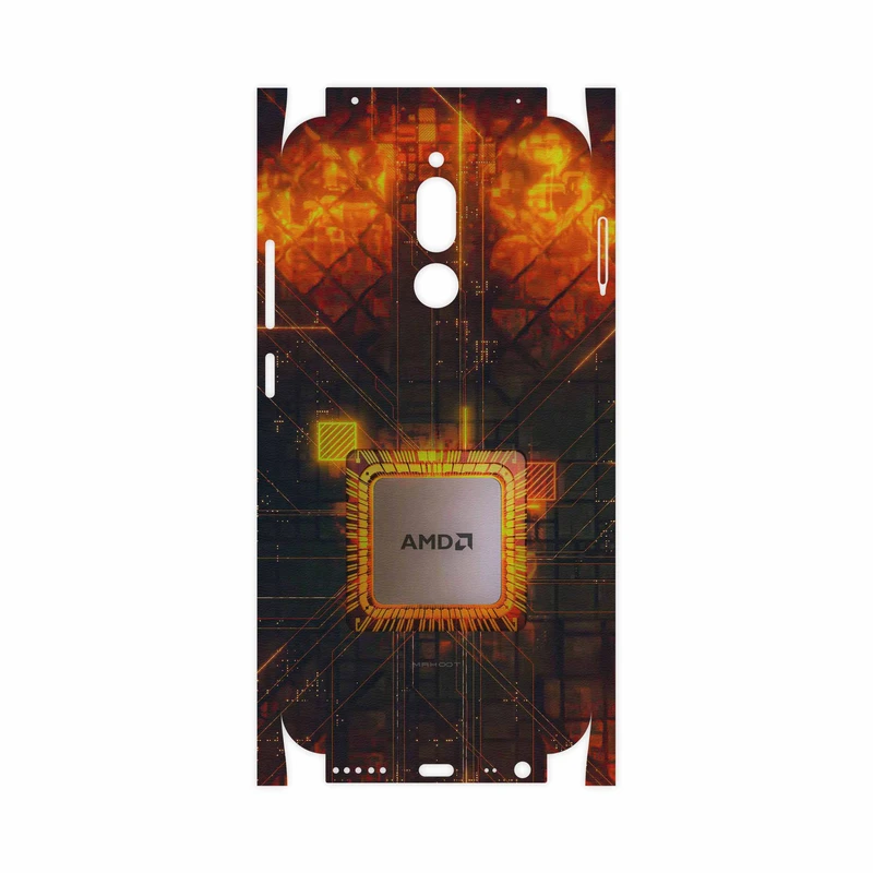 برچسب پوششی ماهوت مدل AMD Brand-FullSkin مناسب برای گوشی موبایل شیائومی Redmi 8