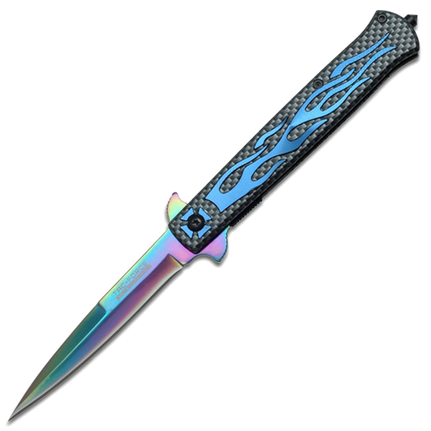 چاقوی سفری تاشو تک فورس مدل TF-647BL