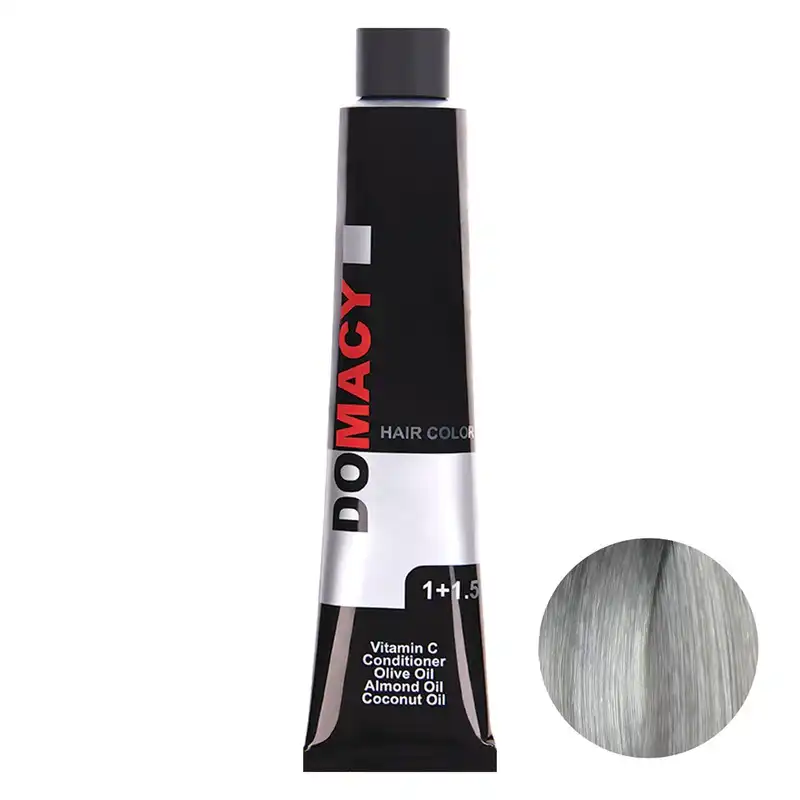 رنگ مو دوماسی سری لوکس مدل متالیک شماره 10.198 حجم 120 میلی لیتر رنگ متال