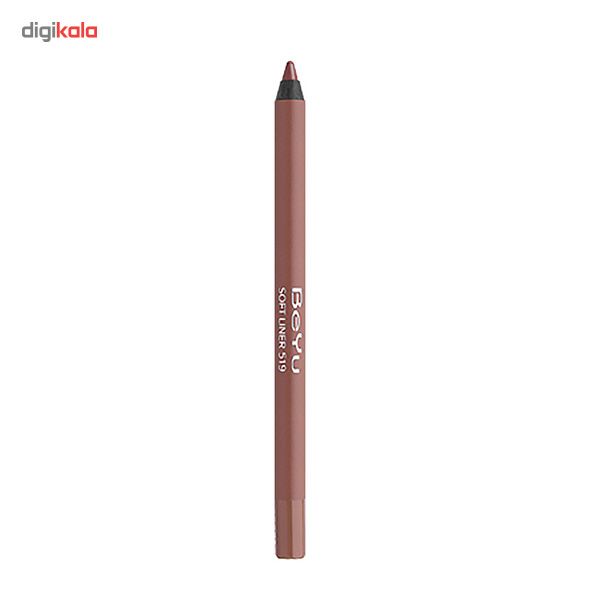 مداد لب بی یو مدل Soft Lip Liner 519 -  - 2