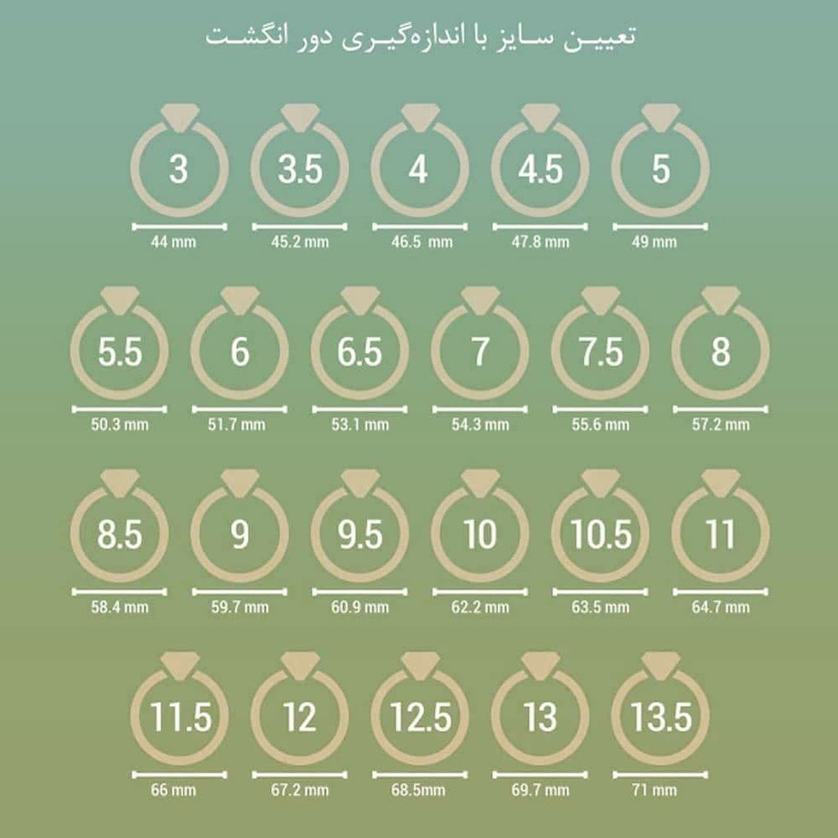 انگشتر طلا 18 عیار زنانه مدل A0032 انگشتر طلا 18 عیار زنانه مدل A0032
