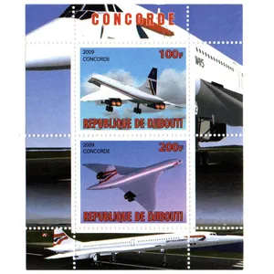 تمبر یادگاری مدل مالاوی وسایل نقلیه مجموعه 2 عددی