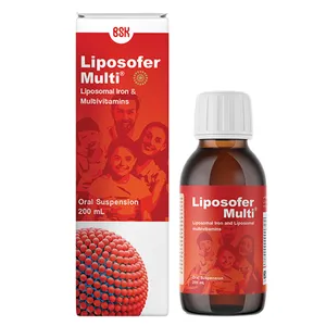 شربت لیپوزوفر مولتی با طعم آناناس بنیان سلامت کسری - 200 میلی لیتر