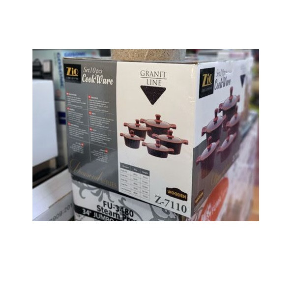 سرویس پخت و پز ده پارچه زیو مدل Z-7110