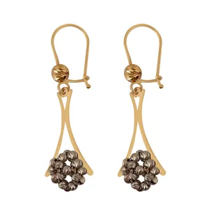 گوشواره طلا 18 عیار زنانه مدل WD111