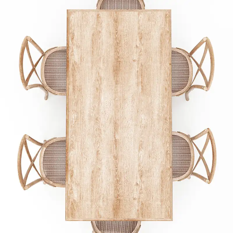 میز و صندلی ناهارخوری 6 نفره مدل لهستانی