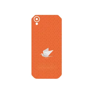 MAHOOT Minimalist origami bird Cover Sticker for CAT S41