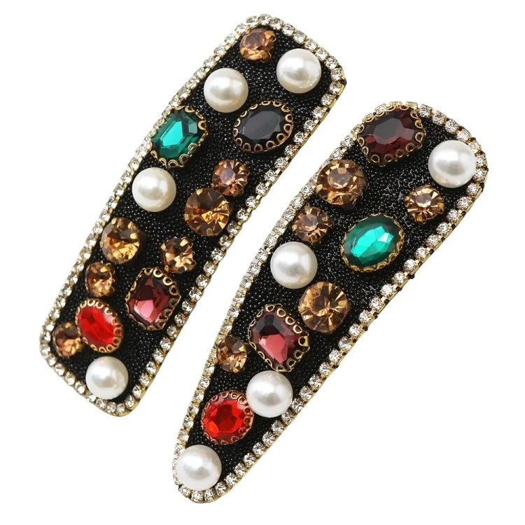 گیره مو زنانه مدل Diamondlybk بسته دو عددی