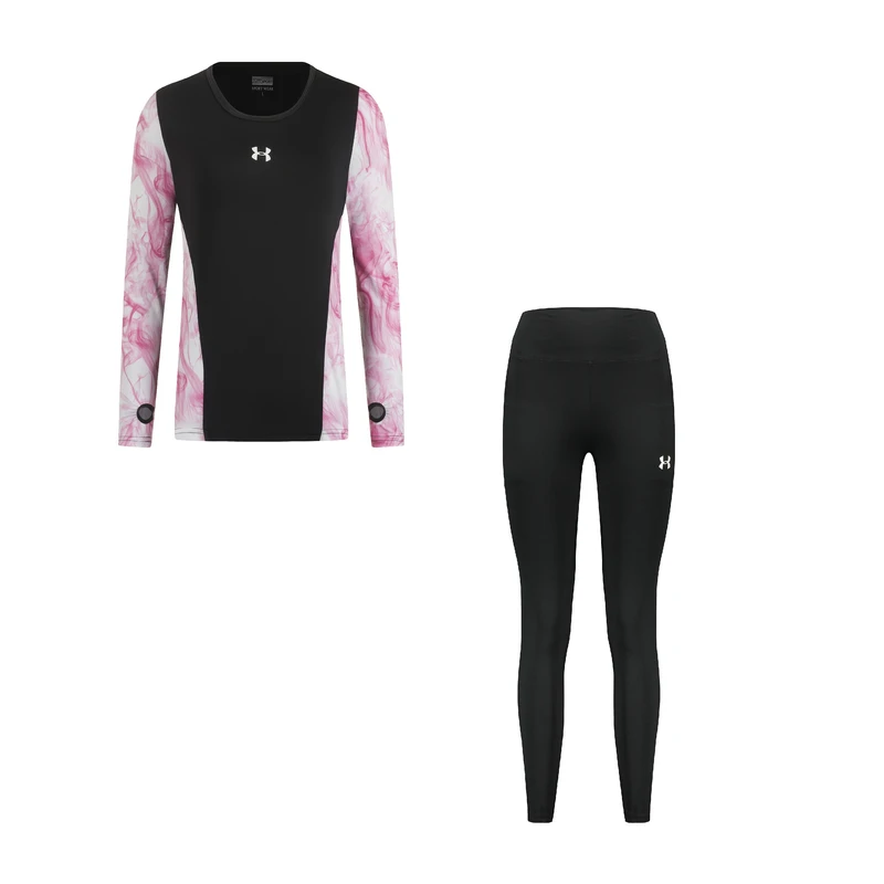 ست تی شرت و لگینگ ورزشی زنانه مدل 75-4104