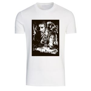 تیشرت آستین کوتاه مردانه طرح last of us کد A459