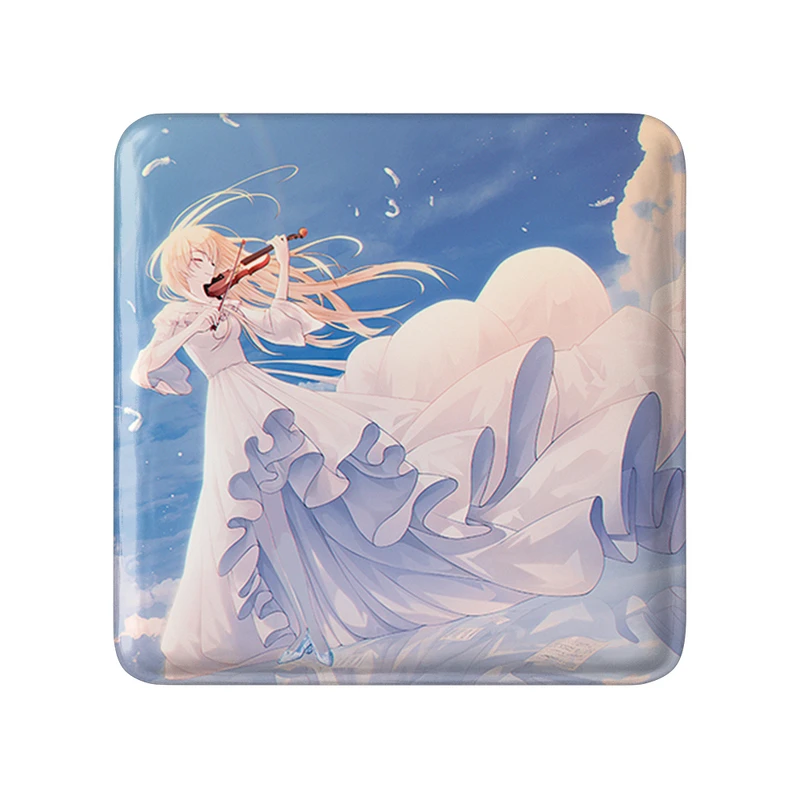 مگنت خندالو طرح کائوری انیمه دروغ تو در آوریل مدل مربعی کد 32468