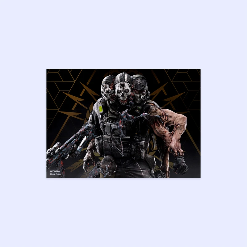 پوستر هومرو مدل فلزی طرح بازی کال اف دیوتی کد PS243