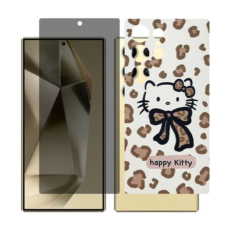 محافظ صفحه نمایش حریم شخصی گلس مدل Together مناسب برای گوشی موبایل سامسونگ Galaxy S23 Ultra به همراه برچسب پوششی 