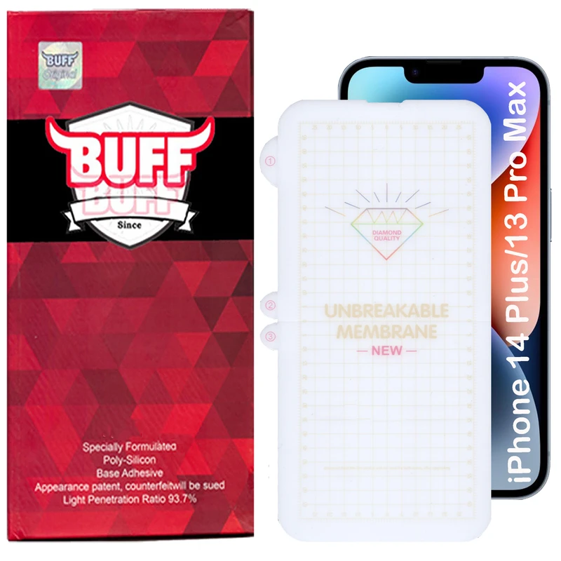 محافظ صفحه نمایش بوف مدل Hydrogel مناسب برای گوشی موبایل اپل iPhone 14 Plus/13 Pro Max