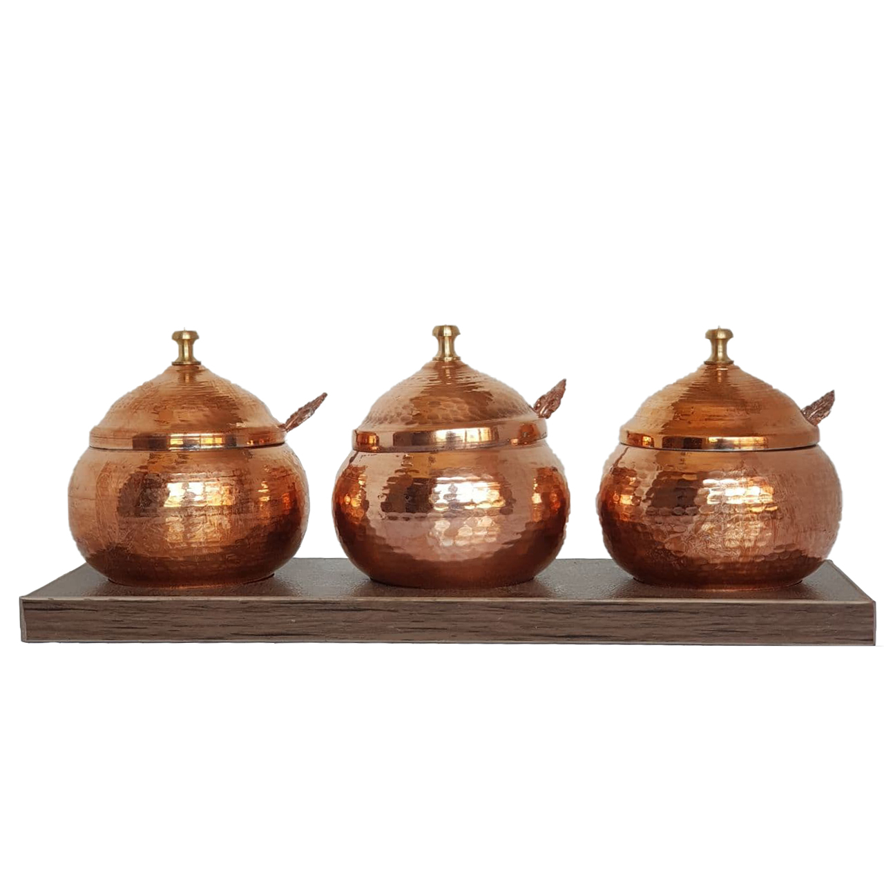 ست 3 تکه بانکه مسی مدل توپی کد 1