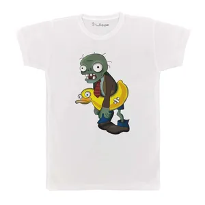 تی شرت بچگانه پرمانه طرح Plants vs Zombies کد pmt.2707