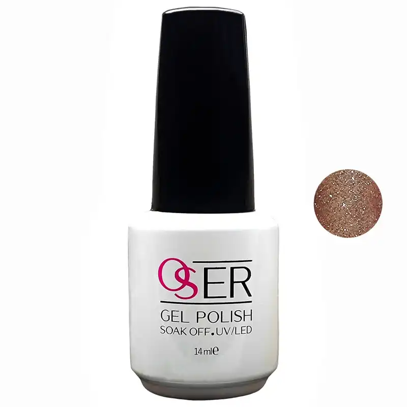 لاک ژل ناخن اسر مدل اکلیلی کد 121