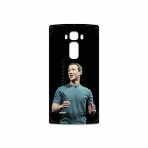 MAHOOT Mark Zuckerberg Cover Sticker for LG G Flex 2