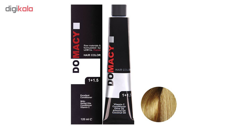 رنگ مو دوماسی سری هاوانا شماره 7.31 حجم 120 میلی لیتر رنگ طلایی