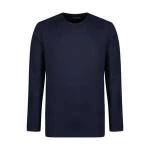 تی شرت آستین بلند ورزشی مردانه جامه پوش آرا مدل 4561011209 رنگ سرمه‌ای