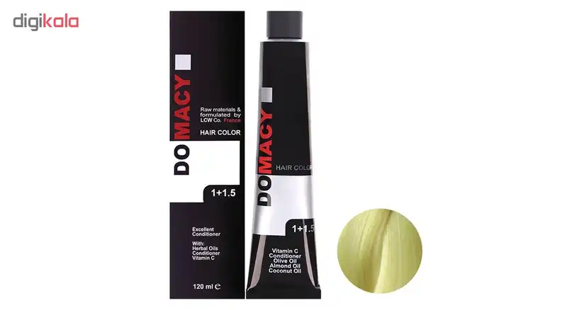 رنگ مو دوماسی سری هایلایت مدل روشن کننده شماره 0.00 حجم 120 میلی لیتر