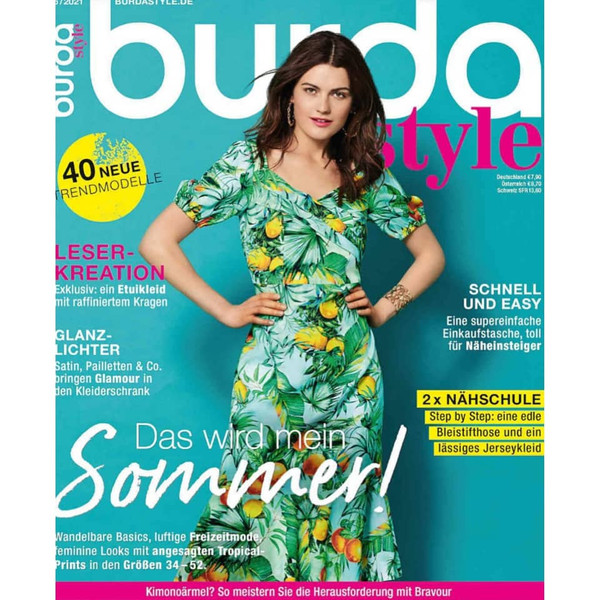 مجله Burda ژوئن 2021