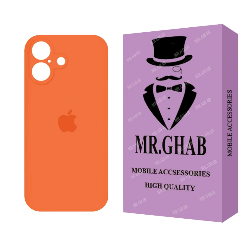 کاور مستر قاب مدل سیلیکونی مناسب برای گوشی موبایل اپل iPhone 17