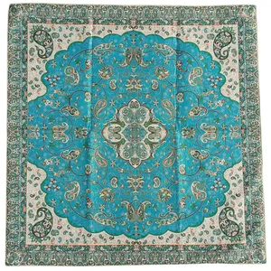 رومیزی ترمه ابریشم طرح شاه عباسی کد 02