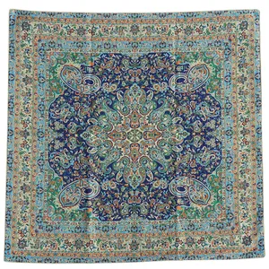 رومیزی ترمه ابریشم طرح مهستان کد 03