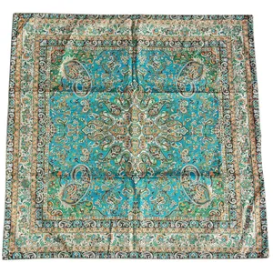 رومیزی ترمه ابریشم طرح مهستان کد 05