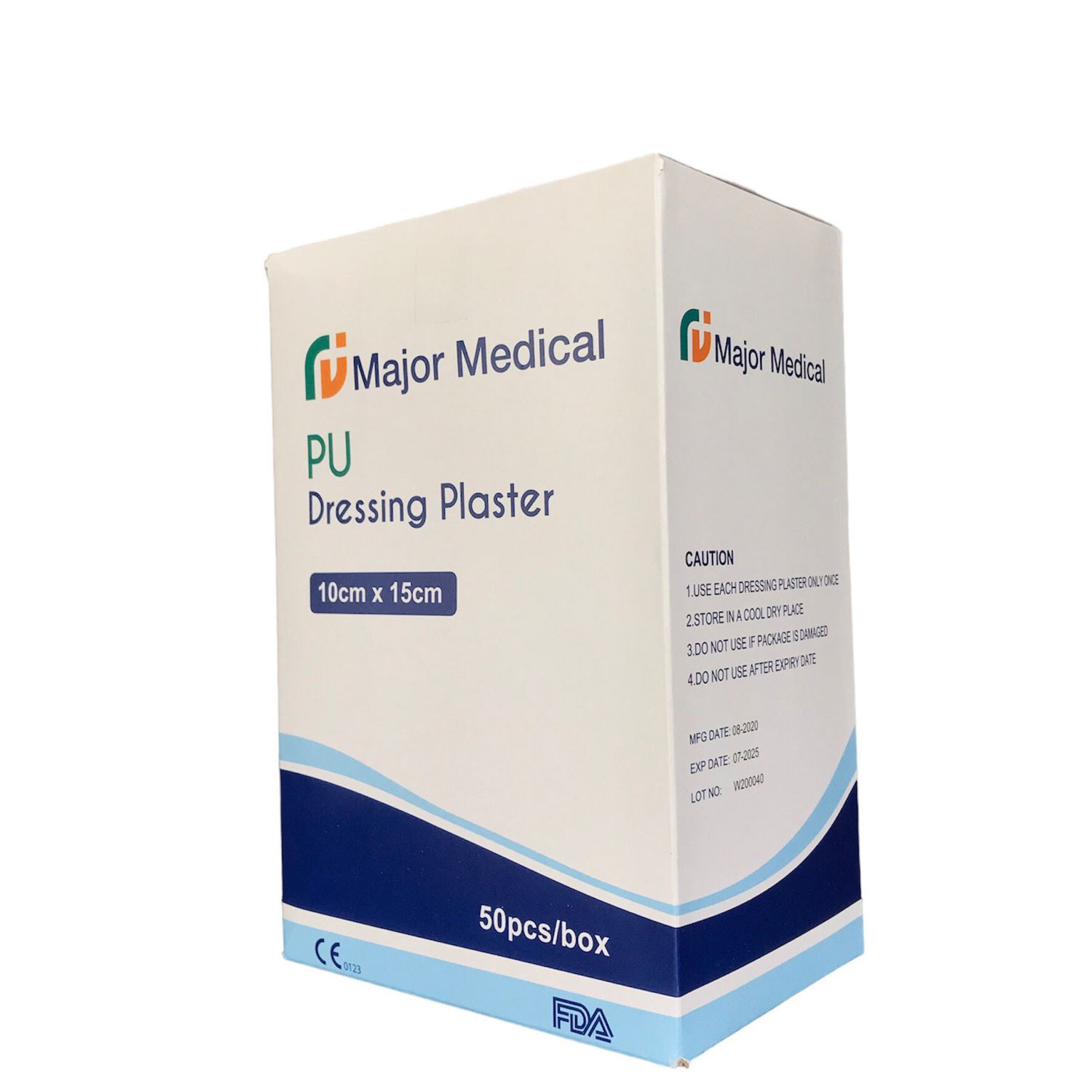 پانسمان آماده ماجور مدیکال مدل ضد آب 10x15 مجموعه 50 عددی