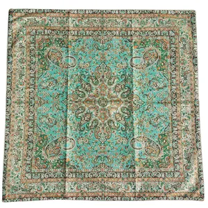 رومیزی ترمه ابریشم طرح مهستان کد 06