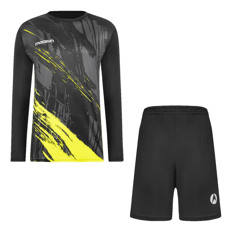 ست تی شرت و شلوارک ورزشی مردانه مکرون مدل دروازه بانی