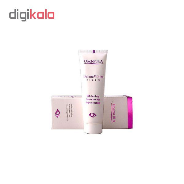 کرم ضد لک دکتر ژیلا مدل Derma White حجم 50 میلی گرم