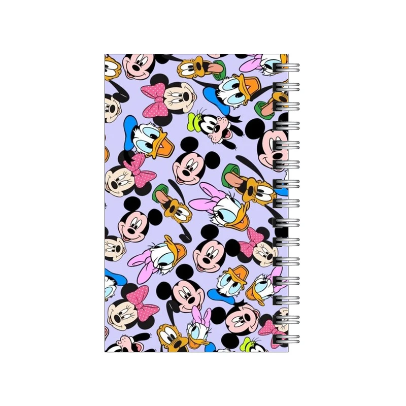 دفترچه یادداشت مدل to do list طرح پترن دیزنی میکی و دانل کد 9979760
