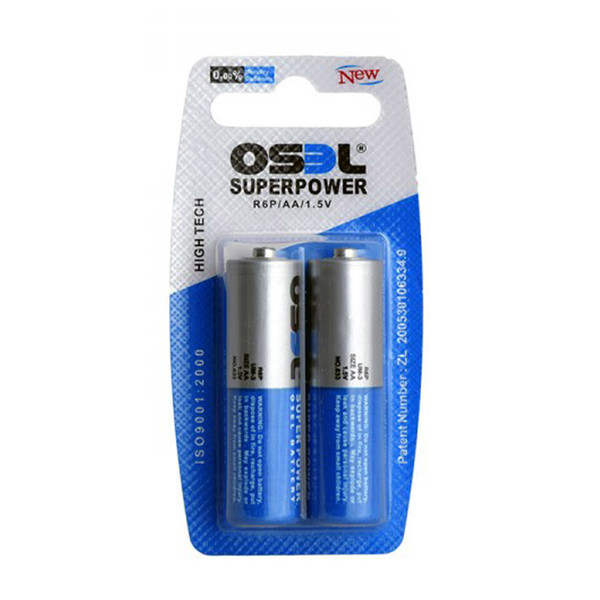 باتری قلمی اوسل مدل R6P بسته 2 عددی