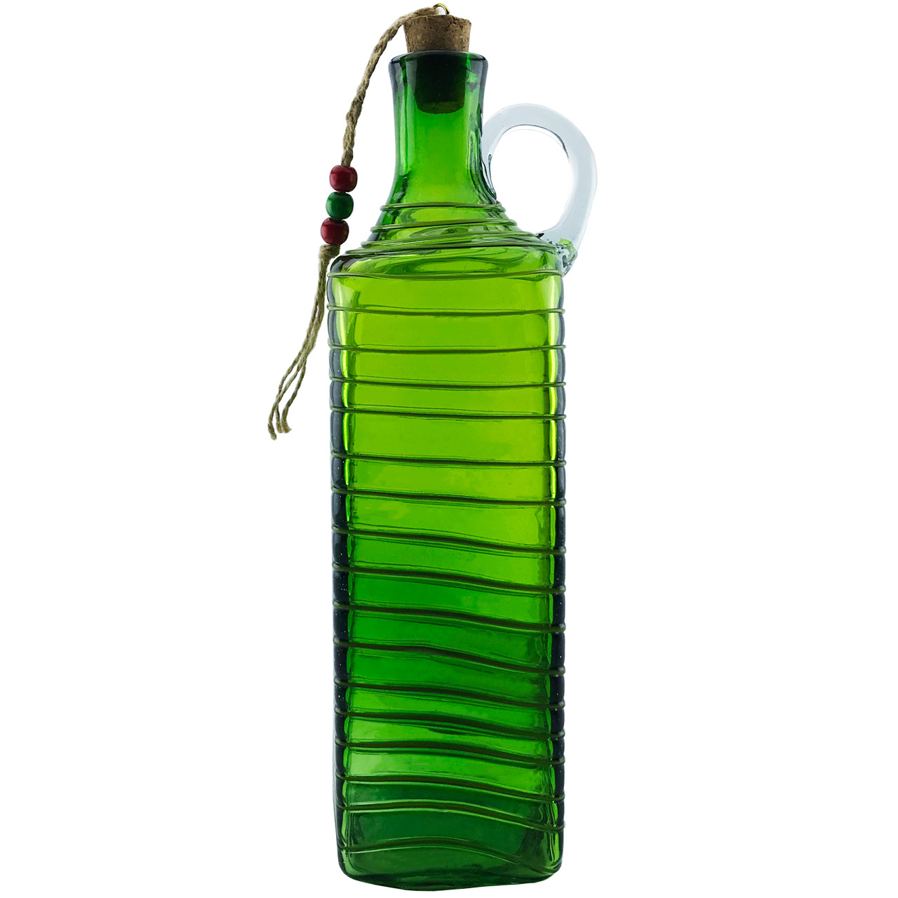 بطری شیشه ای طرح چهارگوش نواری کد 279 