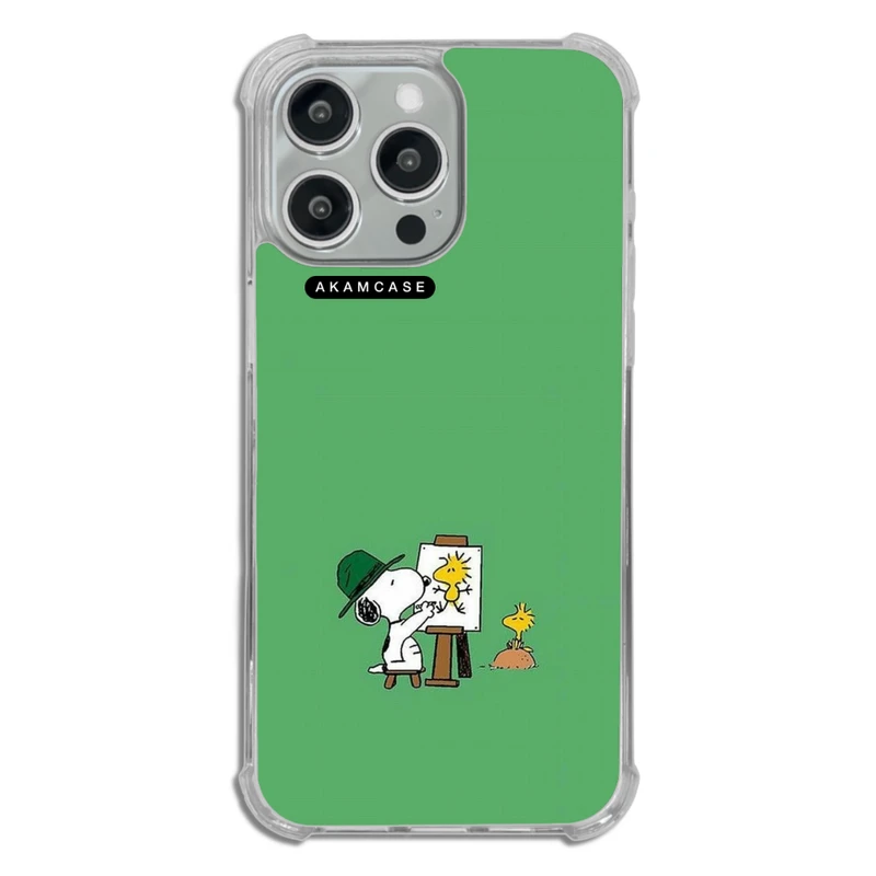 کاور آکام مدل AMCWTA15PROMAX-SNOOPY1 مناسب برای گوشی موبایل اپل iPhone 15 Pro Max
