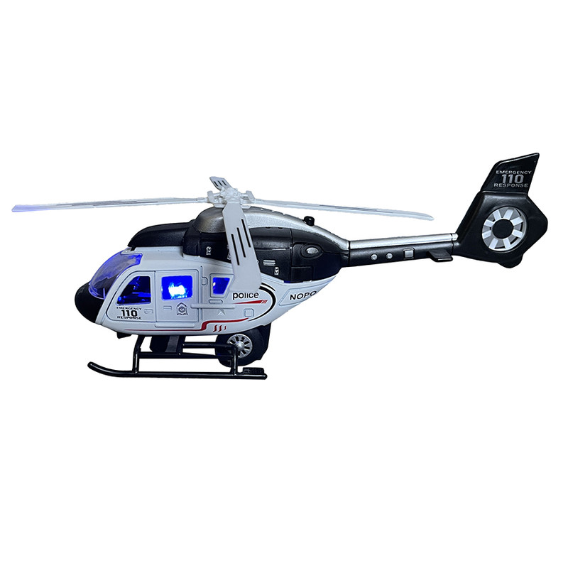 هلیکوپتر بازی مدل فلزی طرح پلیس کد 02