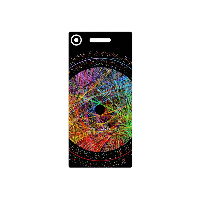 برچسب پوششی ماهوت مدل Mathematical Geometric Shape 2 مناسب برای گوشی موبایل سونی Xperia XZ1