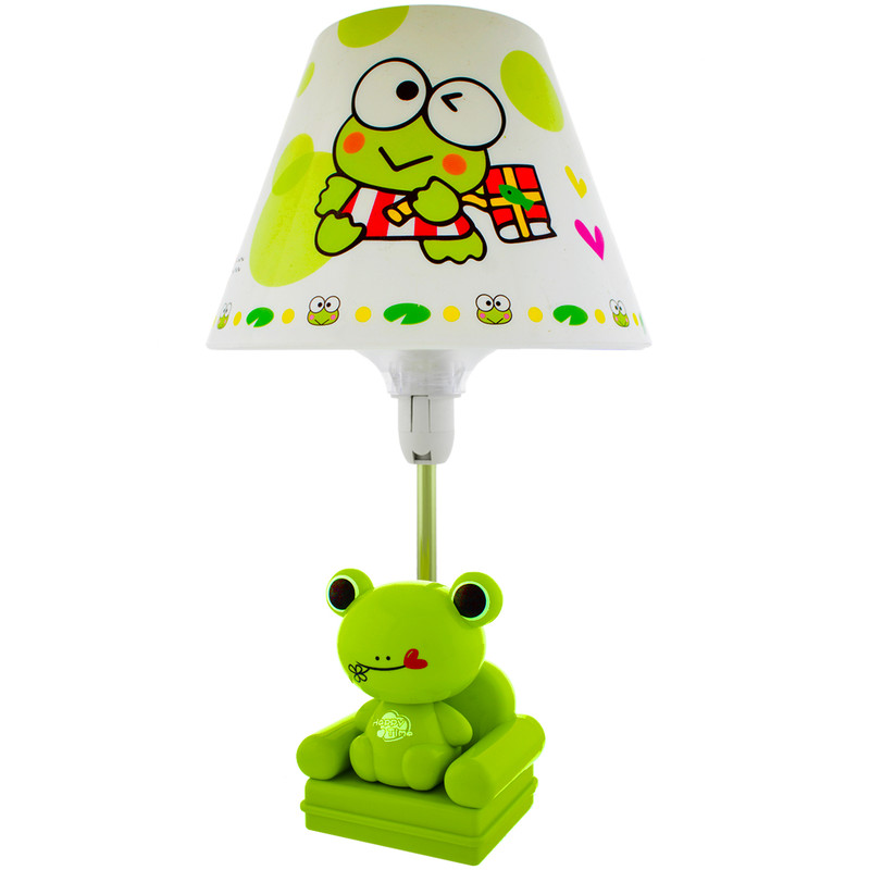 آباژور رومیزی کودک طرح قورباغه مدل Happy Frog