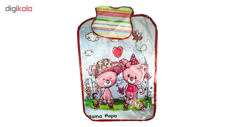 تشک تعویض کودک ایرسا طرح بالش دار مدل گربه های مهربون