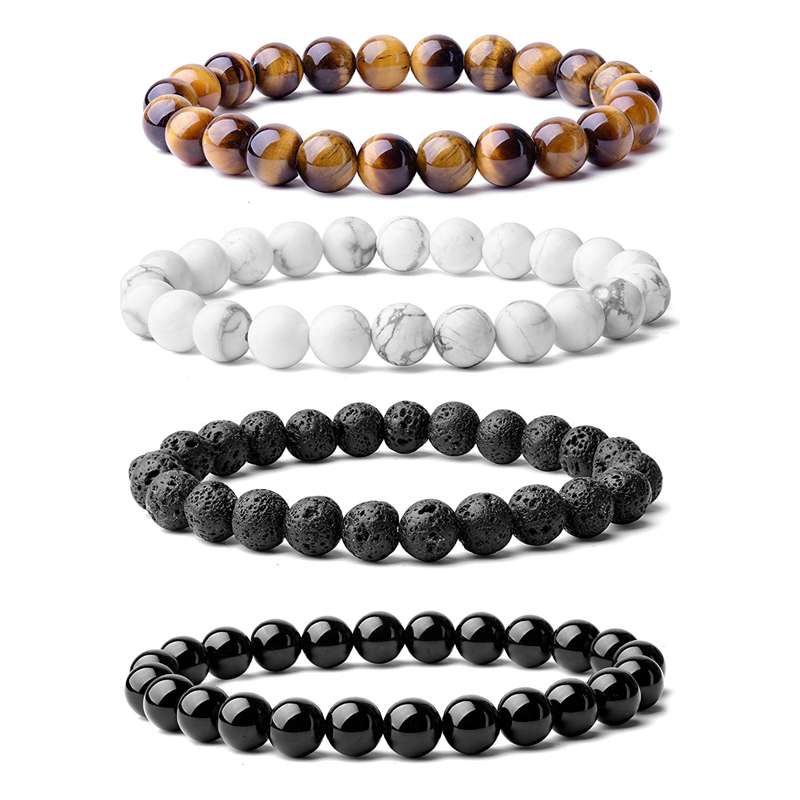 دستبند مردانه گالری شادونه مدل Sh_120_4rlohe مجموعه 4 عددی